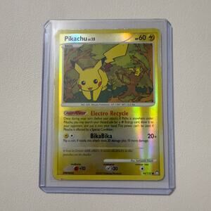 Pikachu 94/123 Reverse Holo Mysterious Treasures 2007 Pokémon Card HP